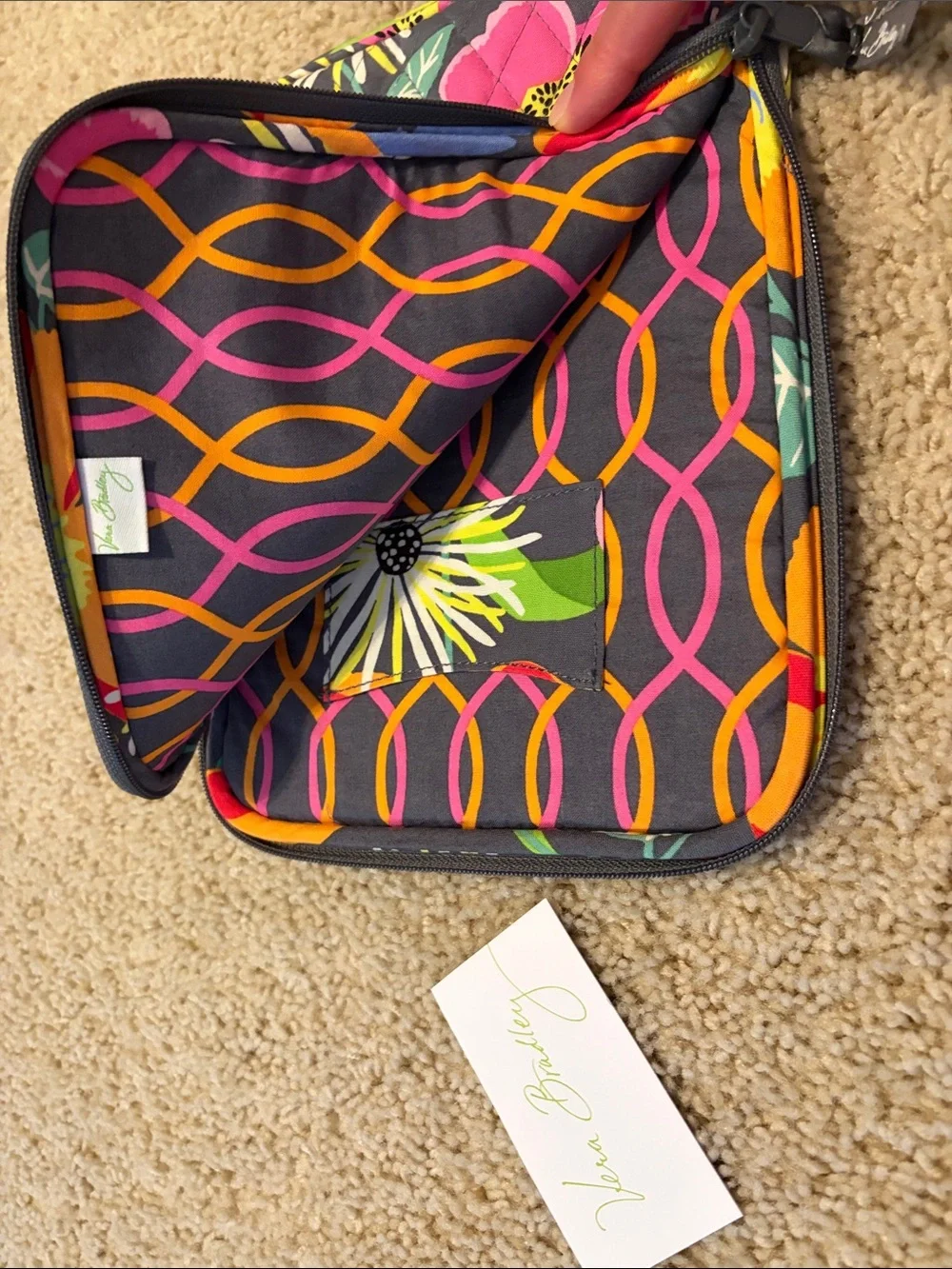 Quilted Floral iPad / Tablet Sleeve